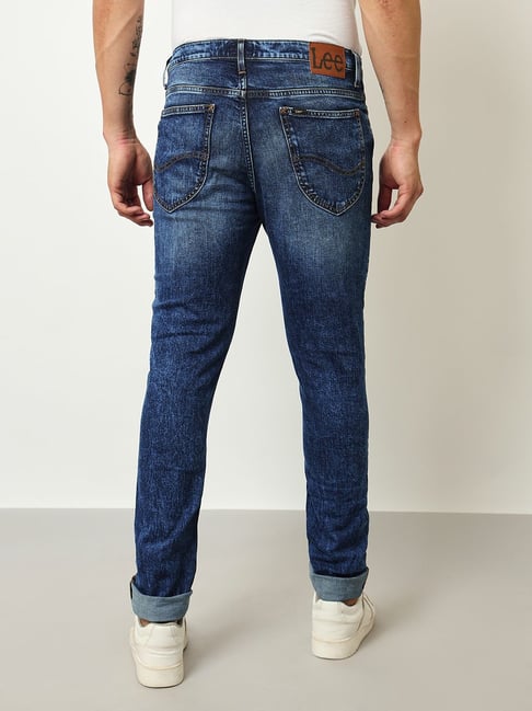 Spun Denim Slim Fit Lee Men's Modern Series Straight Fit Jean LEE