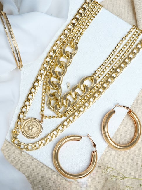 Buy Joker Witch Golden Oxford Jewellery Set Online At Best Price