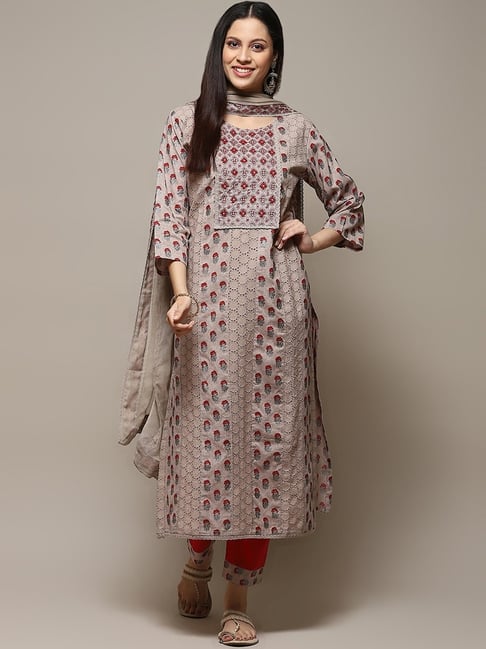 Kajal Style Biba's Vol 12 kurti with plazzo & pant readymade collection  wholesaler