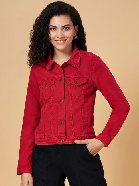 ZATA SHOP Full Sleeve Solid Women Denim Jacket - Buy ZATA SHOP Full Sleeve  Solid Women Denim Jacket Online at Best Prices in India | Flipkart.com