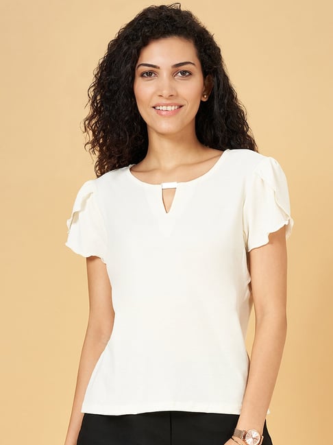 Buy Stylish White Tops For Women Online In India