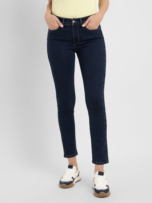 Buy Dark Blue Denim Jeans For Women online | Lazada.com.ph-atpcosmetics.com.vn
