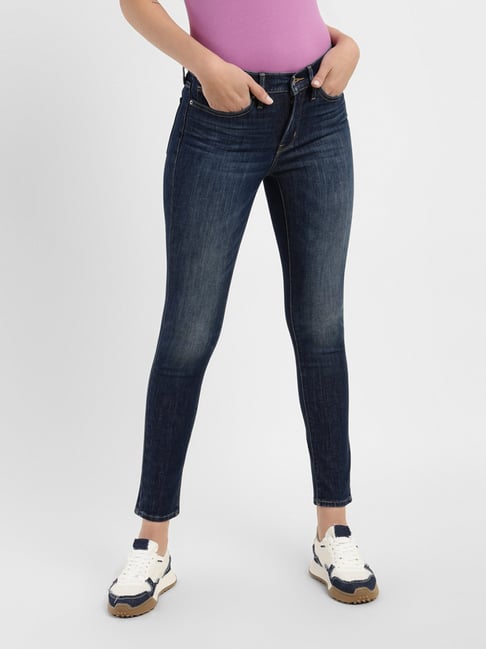 Levi's mid rise skinny deals jeans review