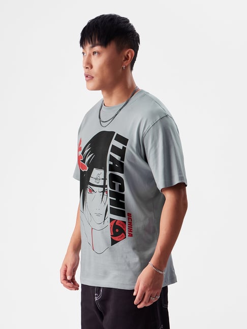 Naruto Itachi Grey T-Shirt