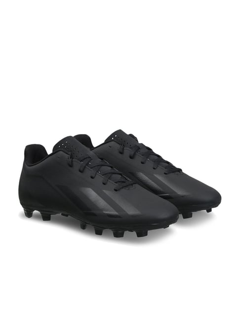 Adidas black hot sale shoes football