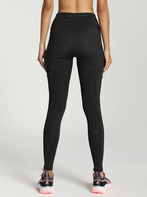 PUMA Solid Women Black Tights - Buy PUMA Solid Women Black Tights