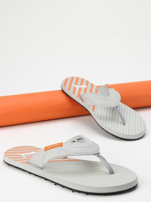 Puma Men's Vesta Sedate Grey Flip Flops