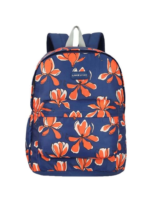 Buy Lavie Sport Bloomy Navy Medium Backpack Online At Best Price