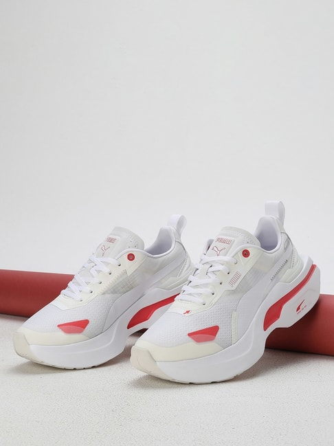 Shop White Womens Puma Mayze Mix Platform Sneakers – Shoebacca