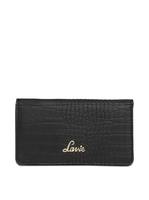 Buy Lavie Papel Fuchsia Paneled Tri-Fold Wallet For Women At Best Price @  Tata CLiQ