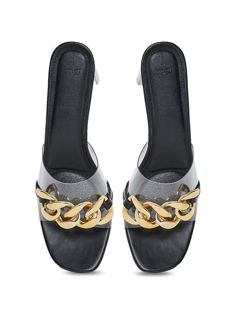 Zara flat best sale chain sandals