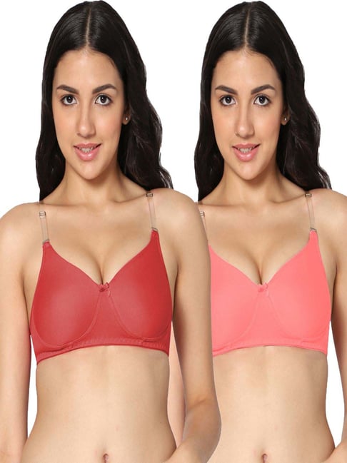 Zivame Rust Cotton Full Coverage Bra