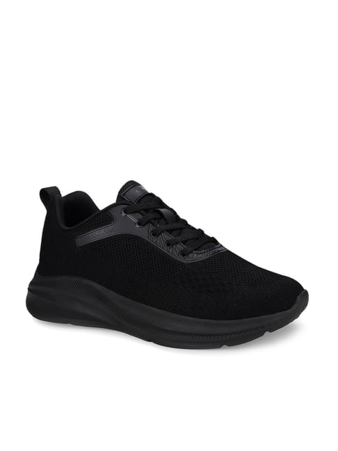 Campus all black on sale shoes