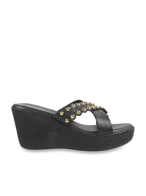 Studded wedge online sandals