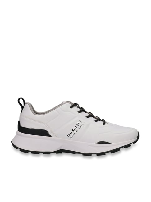 Bugatti Men's Zion White Running Shoes