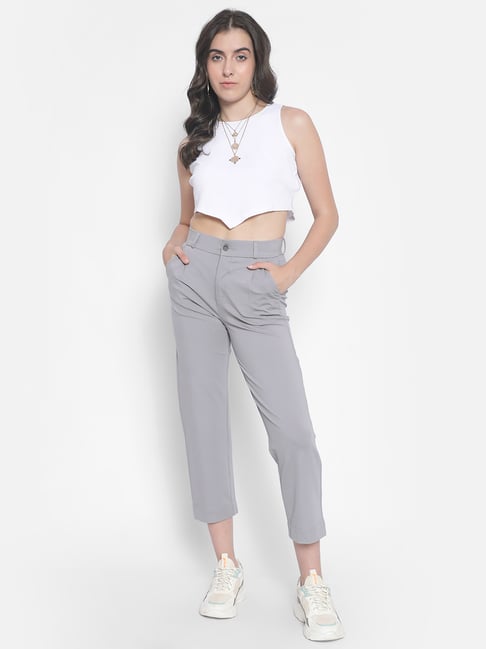 Pull On Stretch Cropped Cuffed Pant by Charlie B – MeadowCreek Clothiers