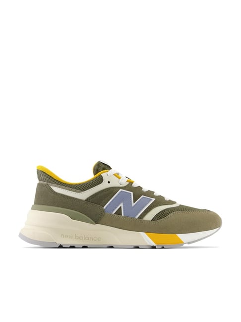 New Balance Men's 997 Covert Green Running Shoes