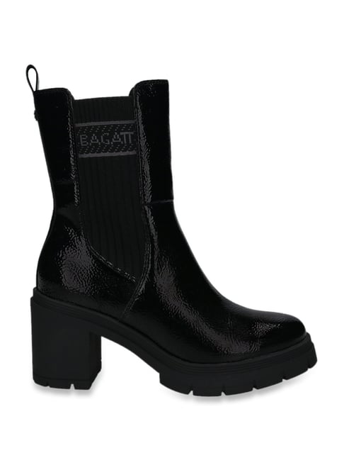 Buy Bagatt Women's Joely Black Chelsea Boots for Women at Best