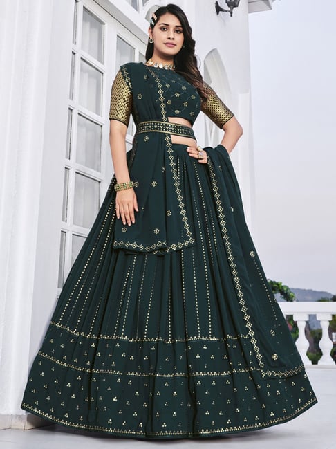 Stylishfashion Party Wear Lehenga Choli Indian Embroidered Designer India |  Ubuy