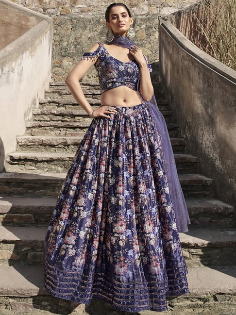 Outstanding Sequence Lehenga Choli, Trending Crop Top, Party Wear Heavy  Georgette Sequence Work Lehengas, Indian Wedding Lehengas, Crop Top - Etsy