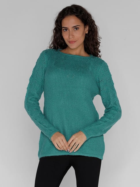 Teal Sweater