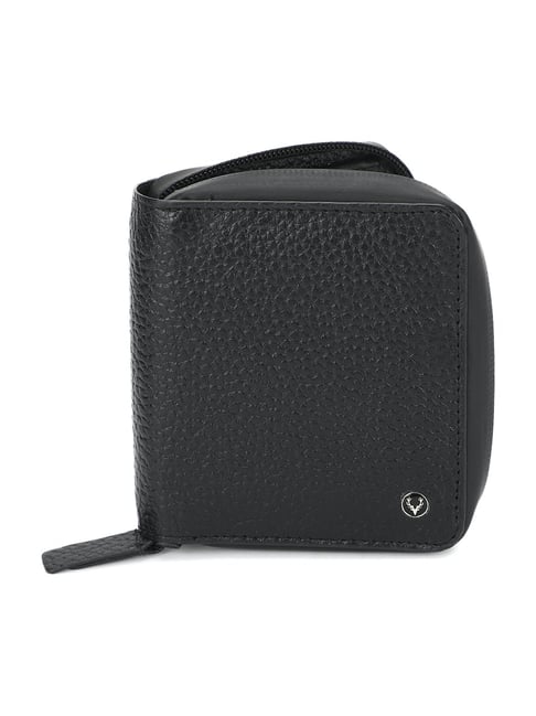 Mens Leather Wallet (BLACK) 505195 – Sreeleathers Ltd