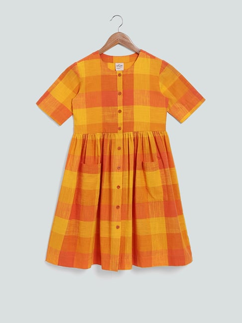 orange dress westside Ladies, Run to Westside! Their new collection is @westsidestores thank you for making such great fits! I get impressed every time [ Westside, Westside haul, fitting room trials, new collection,