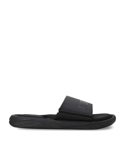 Mens slide sandals with memory foam hot sale