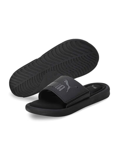 Buy Puma Men s Royalcat Memory Foam Black Slides for Men at Best