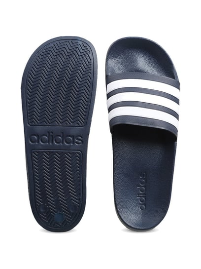 Adilette hot sale slides navy