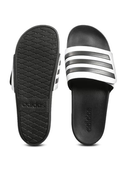 Buy Adidas Men s ADILETTE COMFORT ADJ White Slides for Men at Best