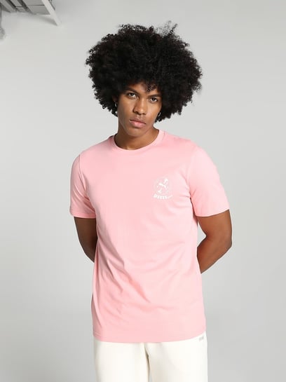 ★ PUMA★ Dare to Short Sleeve Tee Peach Smoothie 63324918 DARE TO Short Sleeve Tee Women | Peach Smoothie | PUMA Shop