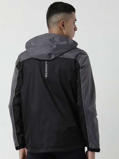 Buy WILDCRAFT Black Mens Hooded Neck Solid Raincoat | Shoppers Stop