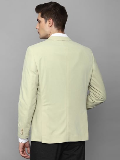 Buy Allen Solly Cream Slim Fit Blazer for Mens Online @ Tata CLiQ