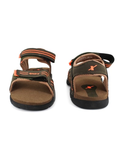 Sparx sandal orange on sale colour