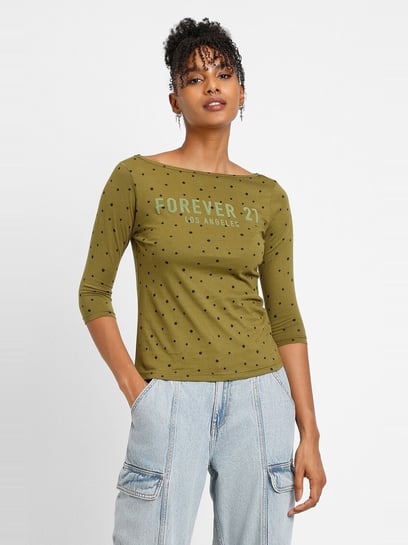 Polka dot hot sale tops forever 21