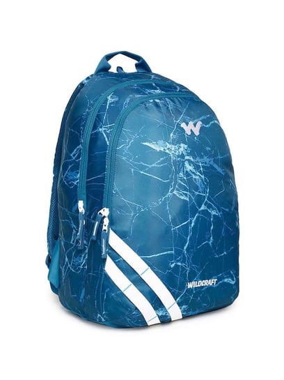 Buy WILDCRAFT Blue Unisex 2 Compartment Zipper Closure Backpack | Shoppers  Stop