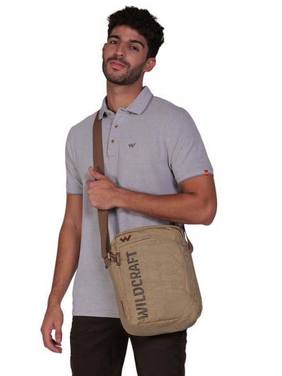 Wildcraft sling shop bags for mens