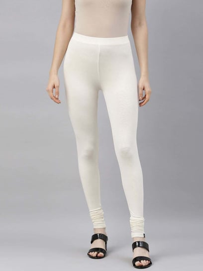 White Cropped Leggings | Women's Capri Leggings– Haven Collective