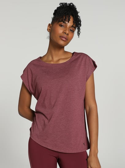 Burgundy t hotsell shirt womens