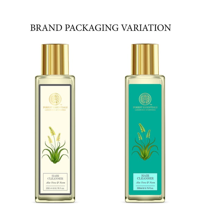 Buy Forest Essentials Aloe Vera & Neem Hair Cleanser 200 ml Online Tata CLiQ Luxury