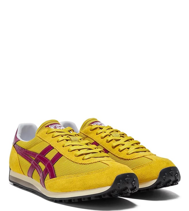 Buy Onitsuka Tiger EDR 78 Mustard & Dried Berry Unisex Sneakers