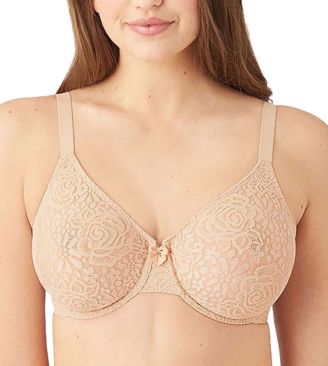 Buy Wacoal Halo Lace Wired Full Cup Lace Everyday Comfort Bra for