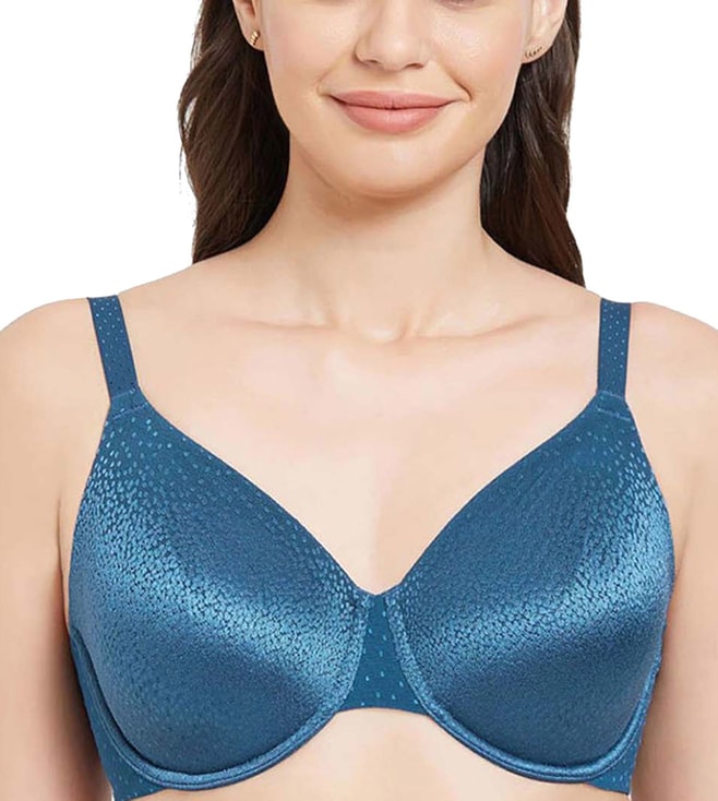Buy Wacoal Back Appeal Full Support Everyday Comfort Bra - Blue
