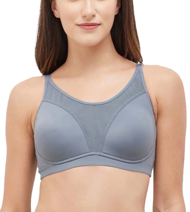 Buy Wacoal Motion WearFull Cup High Intensity Sports Bra - Grey for Women  Online @ Tata CLiQ Luxury