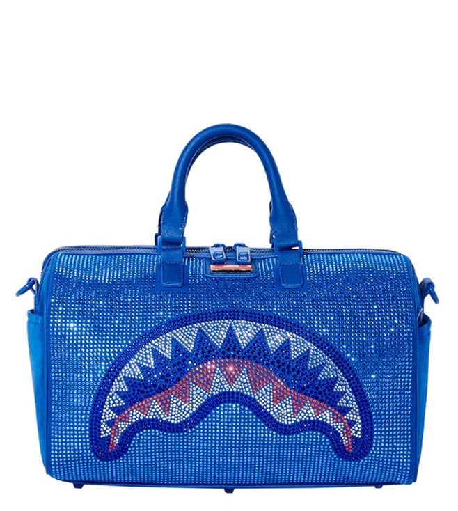 Buy Sprayground Blue Trinity Ocean Medium Duffle Bag Online @ Tata