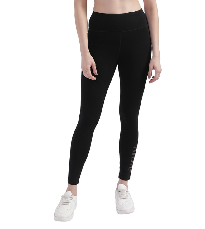 Buy Dkny Black Slim Fit Leggings for Women Online @ Tata CLiQ Luxury