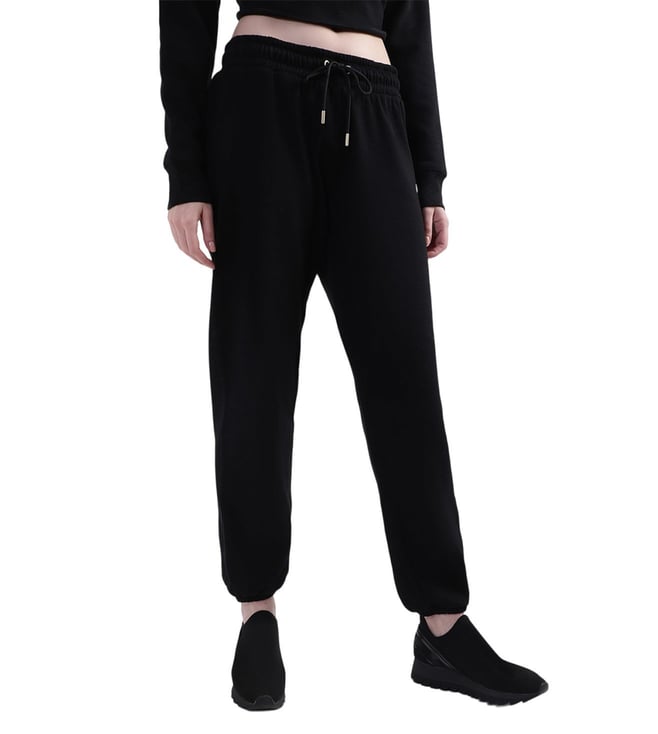 Buy Tommy Hilfiger Pearly Blue Logo Relaxed Fit Joggers for Women Online @  Tata CLiQ Luxury