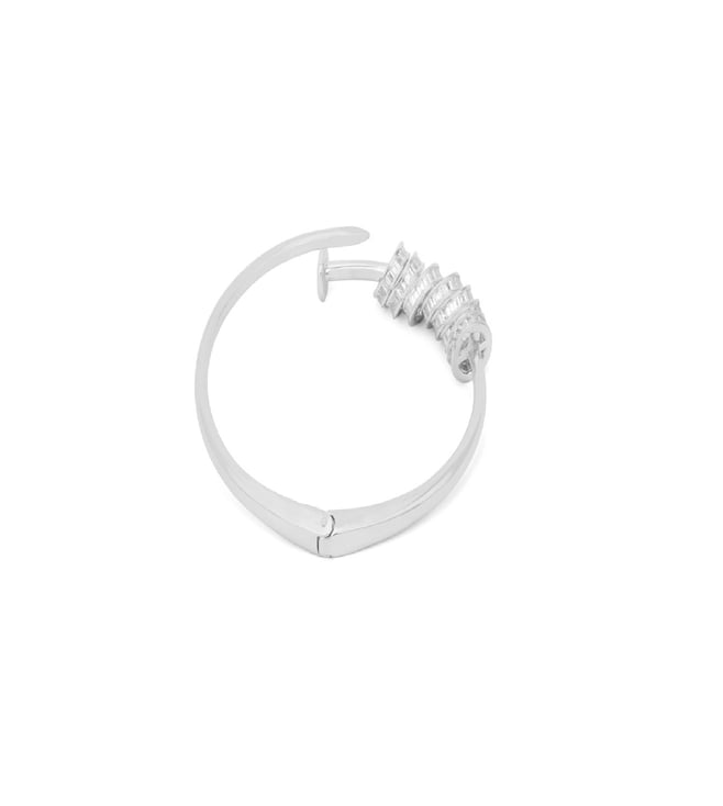 Silver Hoop Earrings | 16mm x 1.2mm with 3mm Balls