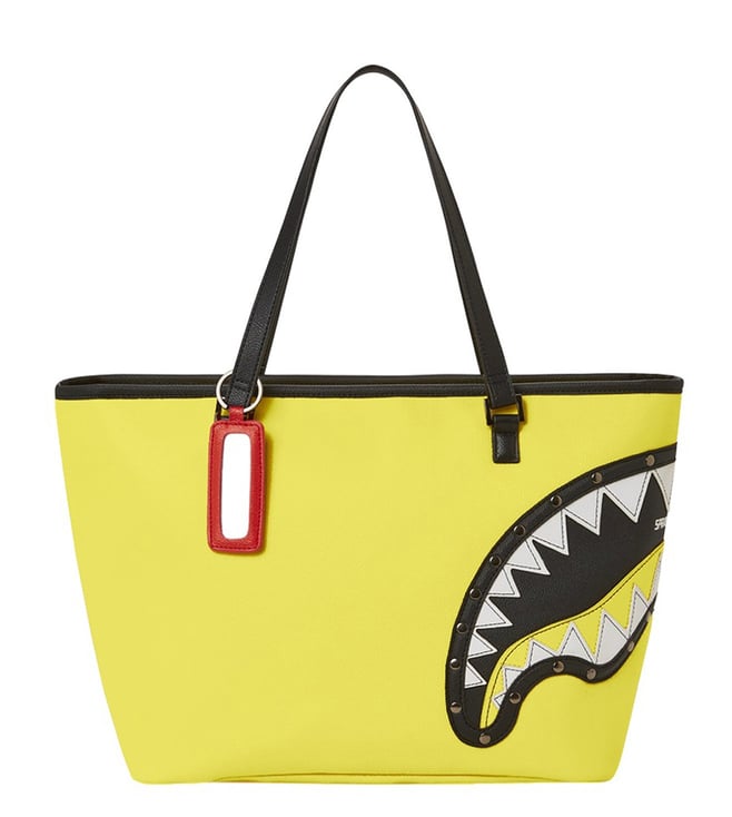 Buy Sprayground Brown Sharks In Paris Medium Duffle Bag Online @ Tata CLiQ  Luxury